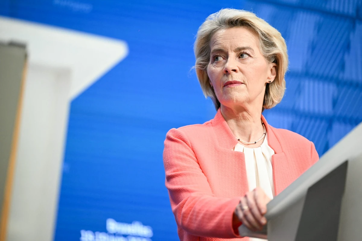 For Von der Leyen and many other Western leaders, some human rights matter more than others (File/AFP)