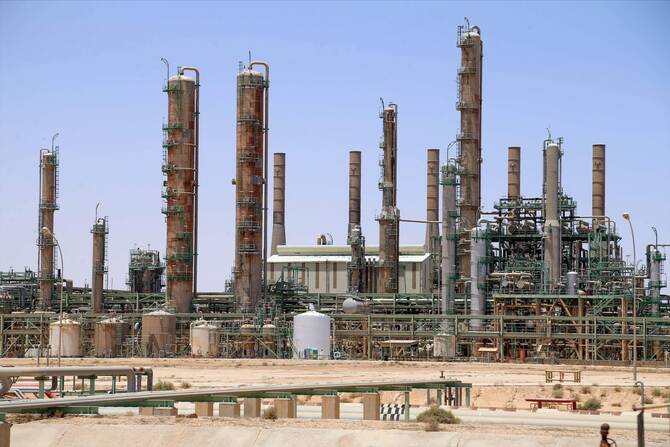 Zawiya, 40 km (25 miles) west of the capital Tripoli, is home to Libya’s biggest functioning refinery. (Reuters)