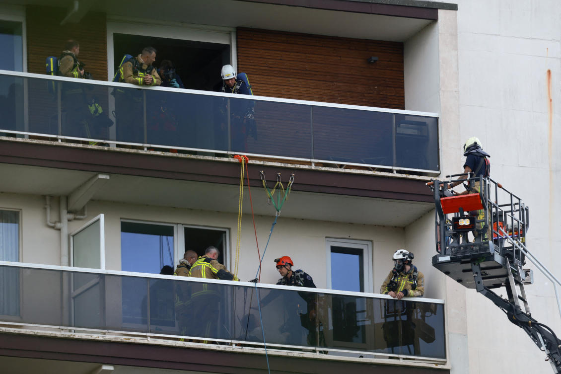 Fire in Belgian apartment block leaves at least 6 people dead, many injured
