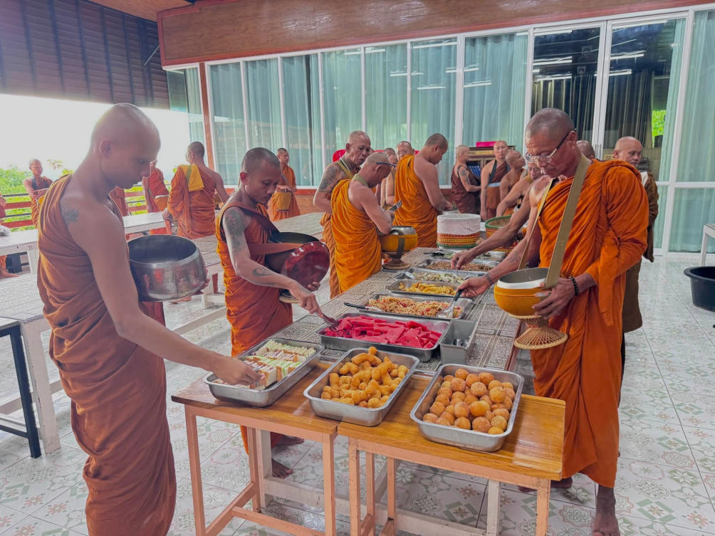 Buddhist monks are highly venerated in Thailand, entrusted with preserving and passing on the Buddha’s teachings. (Phu Manorom temple via AP)