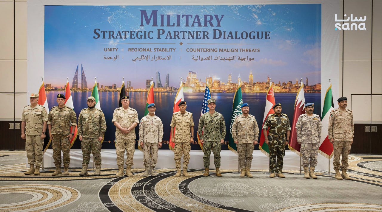 Syrian military officials discussed regional security and opportunities for enhancing defense collaboration with their US and Arab counterparts. (SANA)