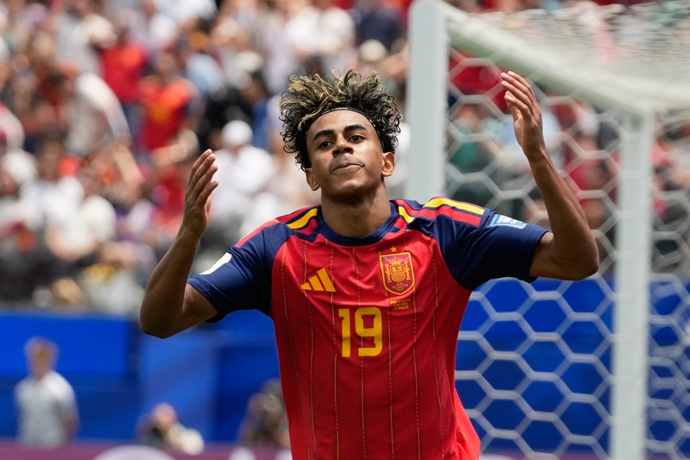Yamal, who will turn 19 on July 13, reiterated that his dream is to be a World Cup winner at the final in New Jersey on July 19. (AP)
