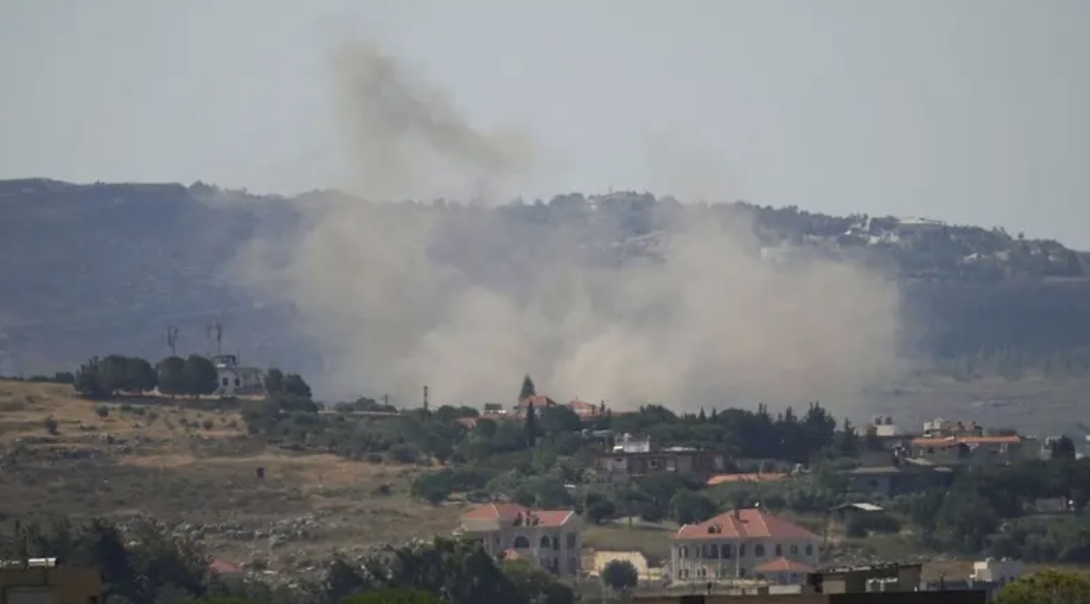 Smoke rises following an Israeli strike in Nabatieh, Lebanon, June 15, 2026. (Reuters/File Photo)