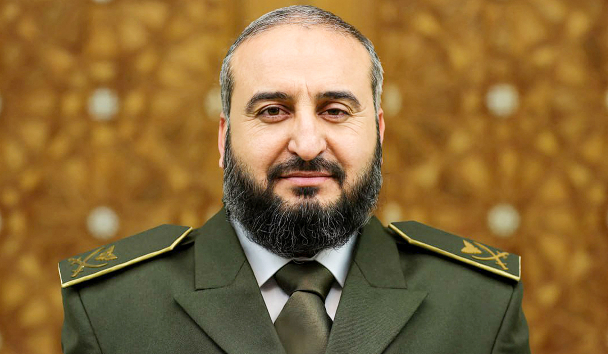 Defense Minister Maj. Gen. Murhaf Abu Qasra. (AFP)