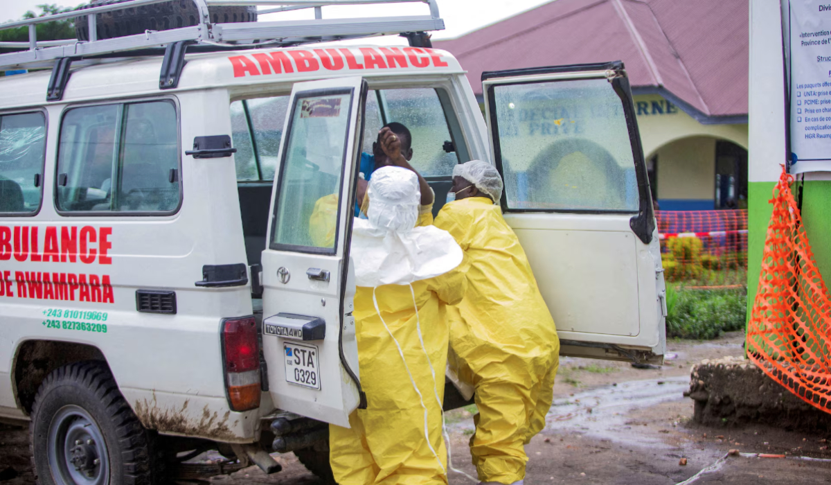 The outbreak has recorded 1,561 cases, including 506 deaths, since May 15. (Reuters)