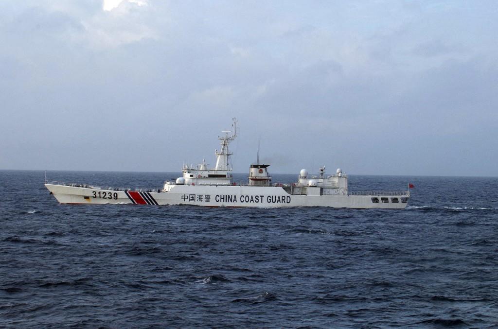 China routinely deploys its coast guard ships around the disputed islands, prompting dangerous maritime standoffs with its Japanese counterpart. (AFP file photo)