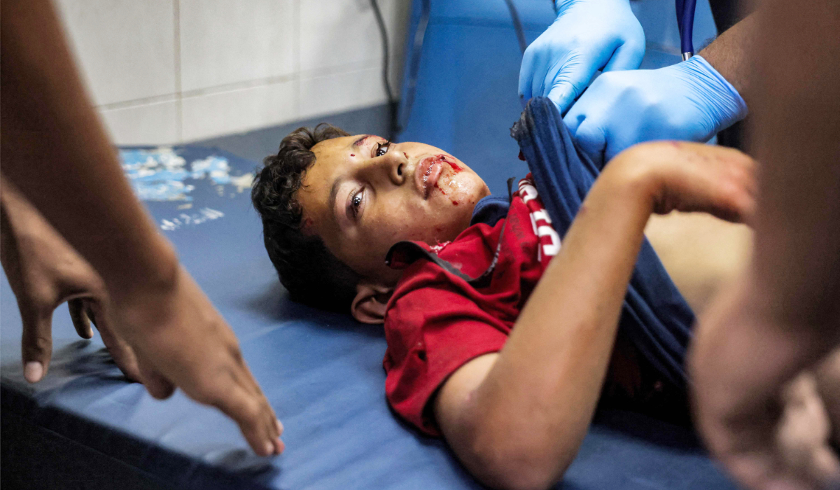 Israeli fire kills seven people, including a child, in Gaza, medics say