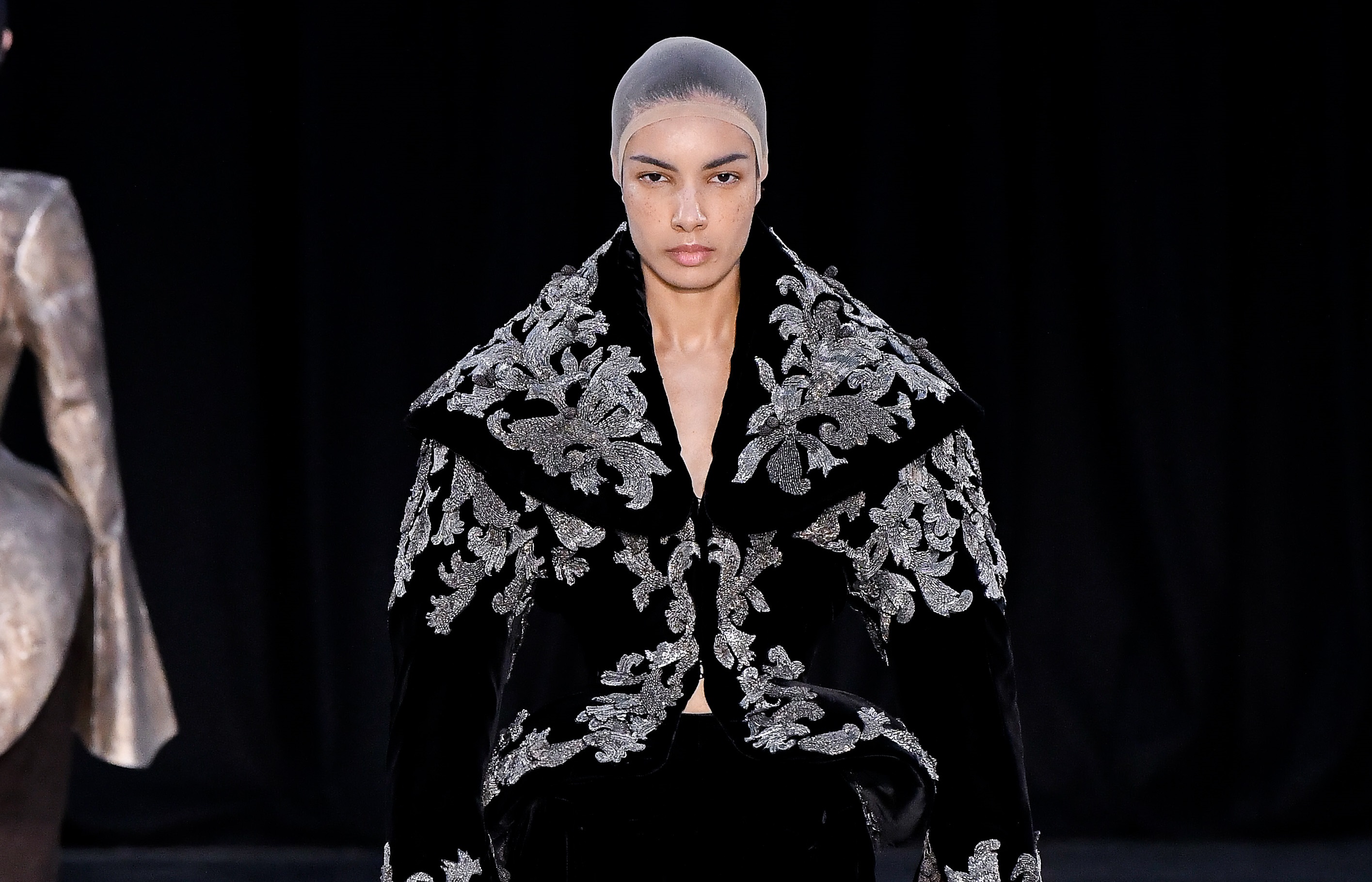 Saudi label Ashi Studio has celebrated two decades in fashion with a Fall 2026 Couture collection. (Getty Images)