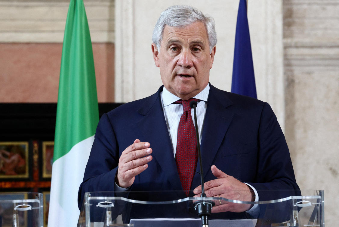 The Italian government has decided to expel two military attaches at the Russian Embassy in Italy who were allegedly involved in espionage activities, Foreign Minister Antonio Tajani said on Thursday. (Reuters file photo)