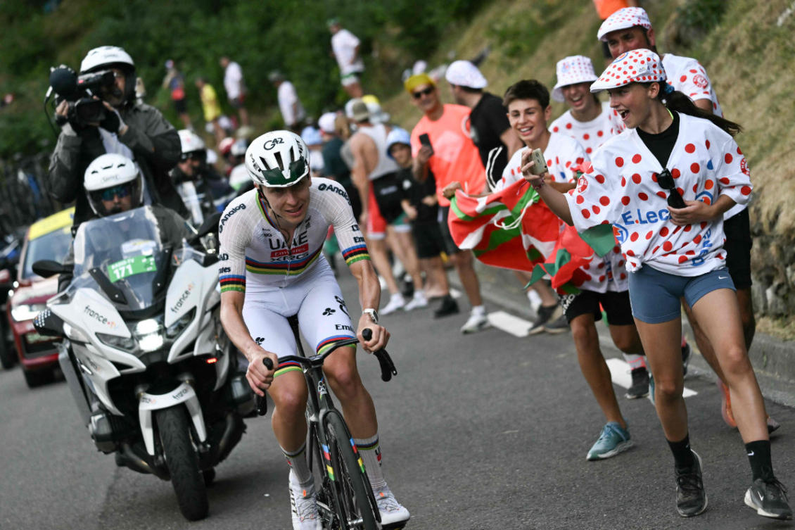 Pogacar reclaims Tour de France yellow jersey with stage six win