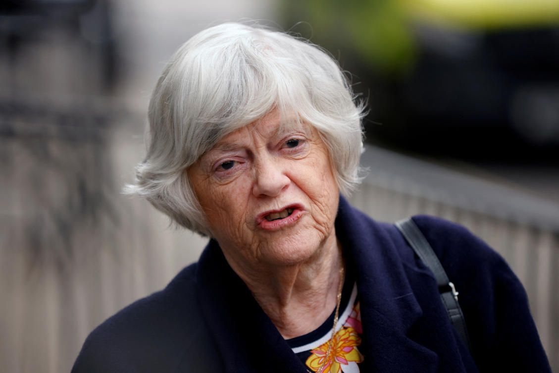 Former British member of Parliament Ann Widdecombe was found with serious injuries at her home in Devon. (Reuters)