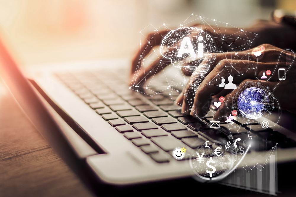 The Kingdom’s AI market is projected to grow from $9.3 billion in 2025 to $102.8 billion by 2033, according to Grand View Research, driven by investments in digital transformation and financial innovation under Vision 2030 (Shutterstock)