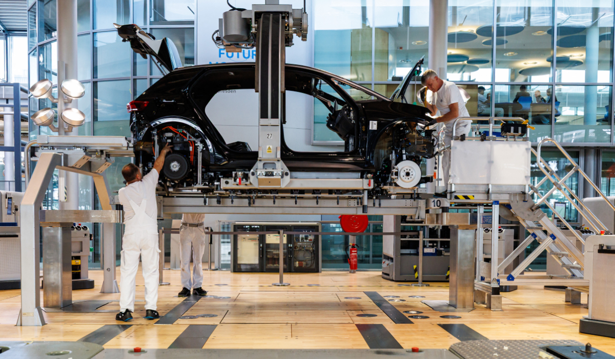 Total employment in the German automotive sector fell eight percent in the five years to 2025, according to Federal Employment Agency (FEA) data, even as it grew a little over one percent overall. (AFP)