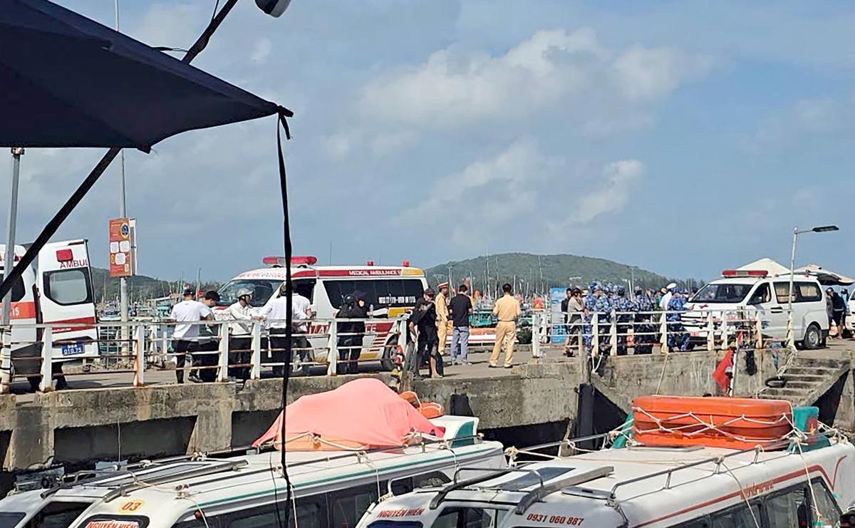 Bodies of 15 Indian tourists killed in Vietnam boat capsizing are being flown home