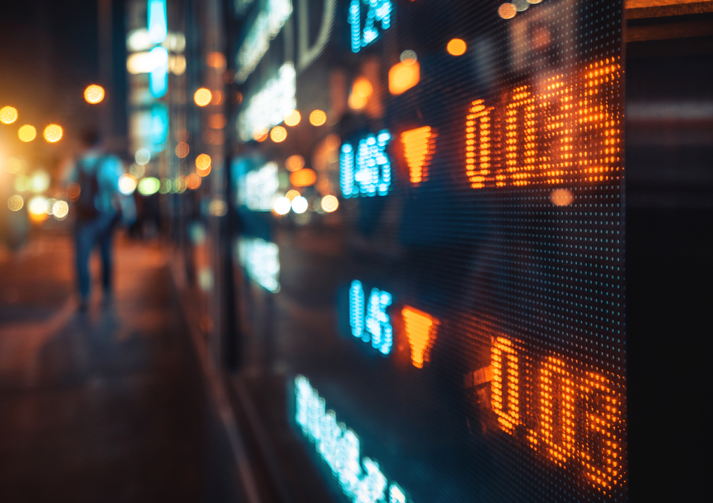 Saudi Stock Exchange saw 73 of the listed stocks advanced, while 184 retreated. Shutterstock