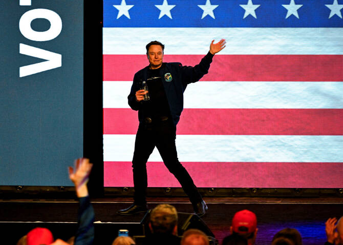 Elon Musk likely broke the law by giving voters $1m, Wisconsin board says