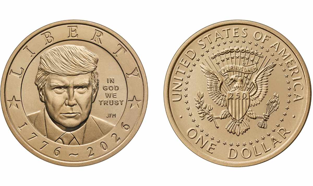 US Mint will produce $1 coin with Trump’s image, Treasury Secretary says