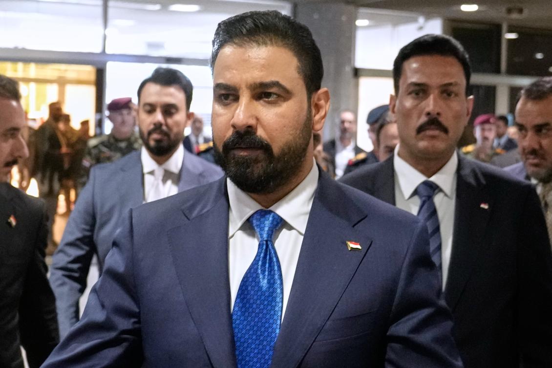 Iraqi Prime Minister Ali Al-Zaidi condemned a “drone attack” that violated the airspace of Erbil in the northern Kurdistan region. (AP)