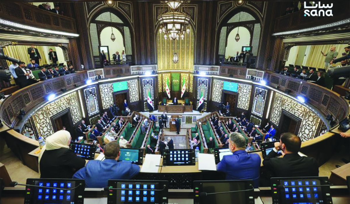 The People’s Assembly of Syria held its first session in Damascus on July 12. (SANA)