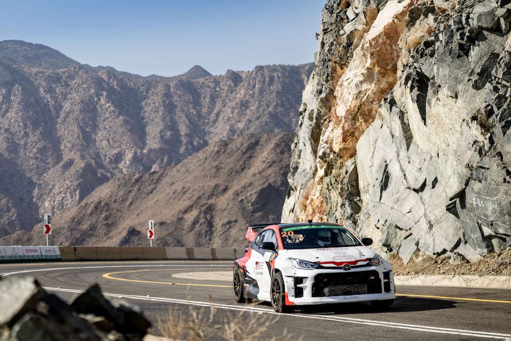 Practice session opens round 2 of Saudi Toyota Championship Hill Climb