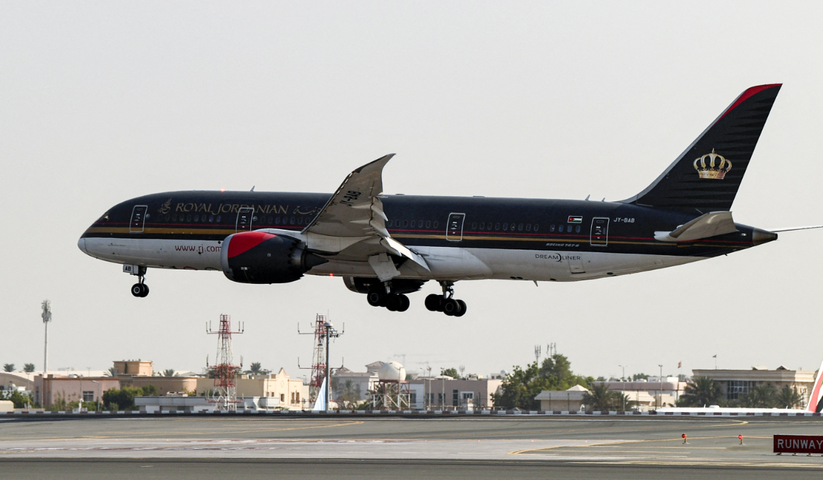 A Royal Jordanian Airlines Boeing 787-8 Dreamliner aircraft landing at Dubai International Airport (DXB). (AFP file photo)