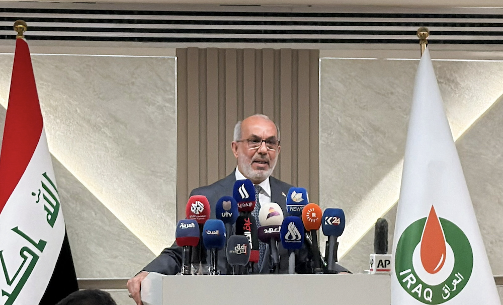 Iraqi Oil Minister Bassem Mohammed Khudair. (Reuters/File Photo)