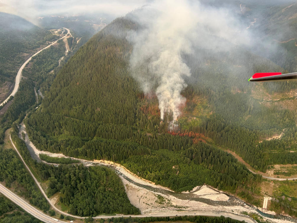 Roughly 2.4 million hectares have burned during this wildfire season in Canada, according to government data. (BC Wildfire via Reuters)