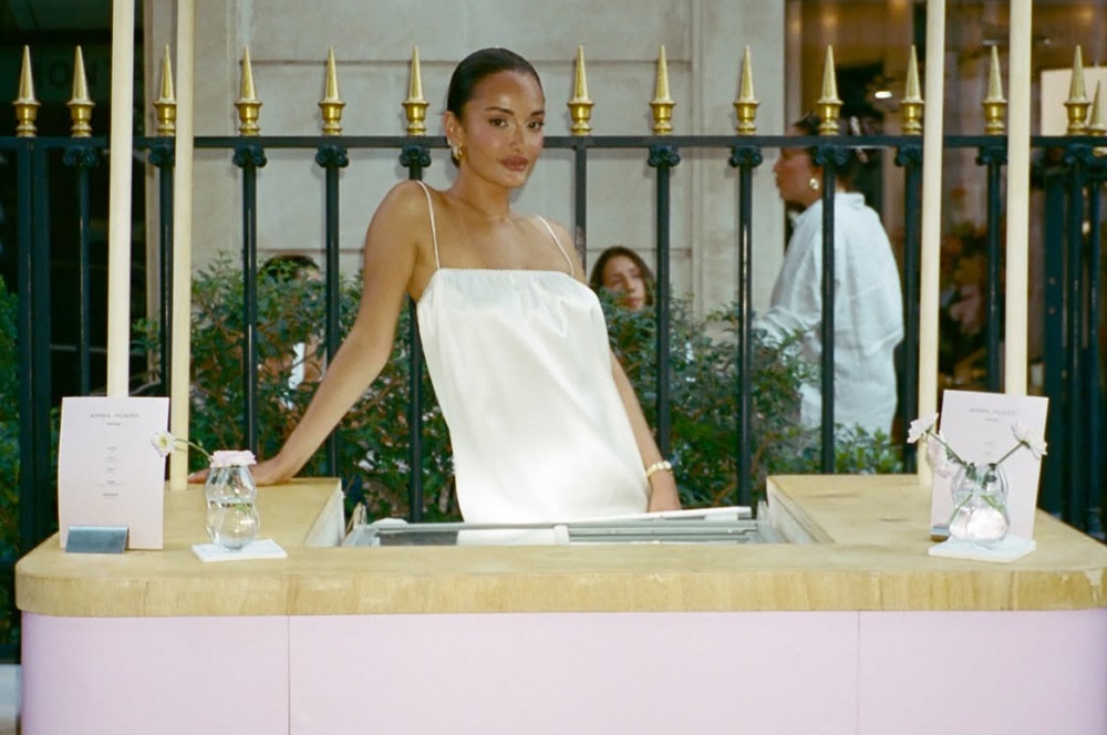 Located in Paris, on Avenue Montaigne, the store is the celebrity designer’s first standalone opening since she launched her footwear brand in 2018. (Instagram)