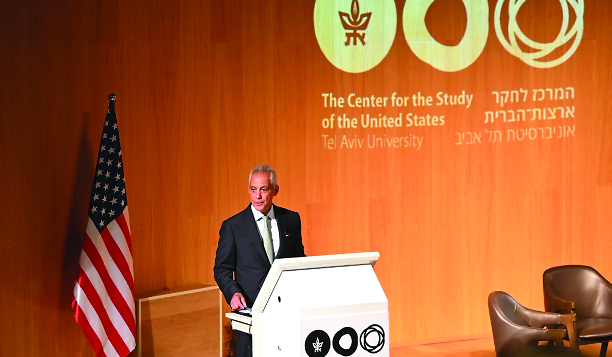 Long regarded as a fierce critic of Palestinian leadership, Rahm Emanuel is reportedly weighing a presidential run. (AFP)