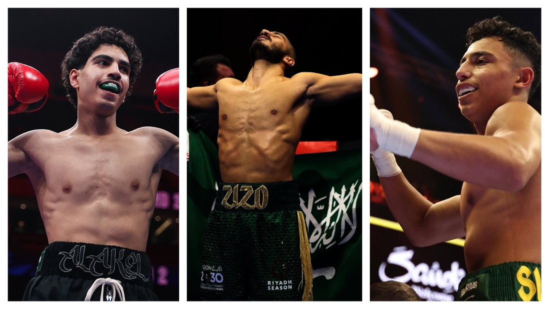 ‘Honored’: Saudi trio share the bill on Anthony Joshua’s ‘The Comeback’ fight with Kristian Prenga