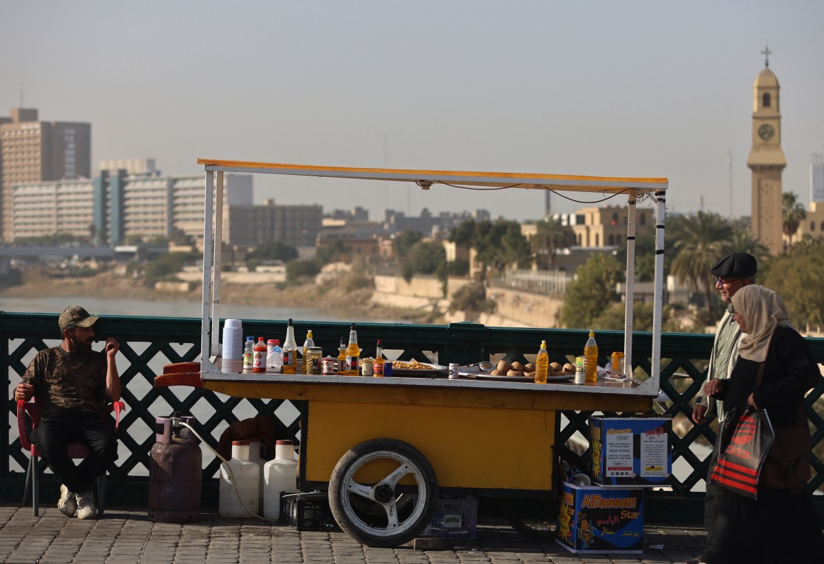 Iraq is highly reliant on crude exports, which normally account for about 90 percent of its revenues. (File/AFP)