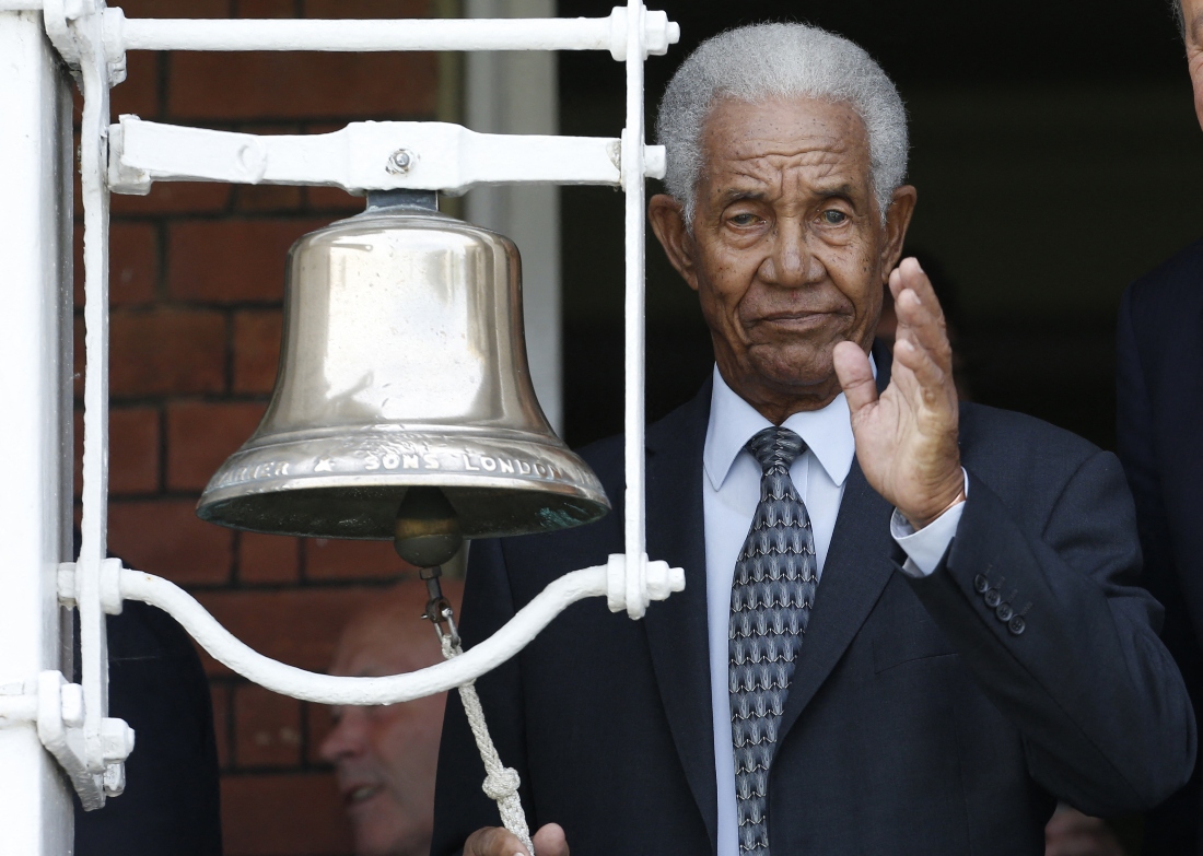 A cricketer touched with genius has left the crease