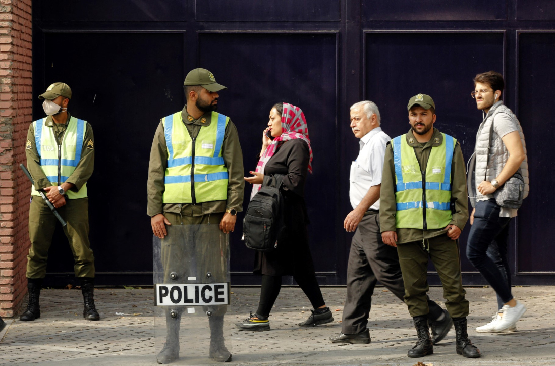 Britain in June withdrew its embassy staff from Iran, following in the footsteps of other European nations as well as Australia and New Zealand. (File/AFP)