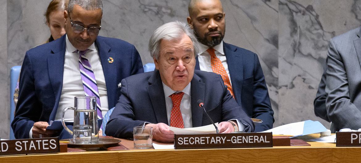 UN secretary-general, Antonio Guterres, warned that one crisis was feeding another, and one escalation triggering the next. (File/UN)