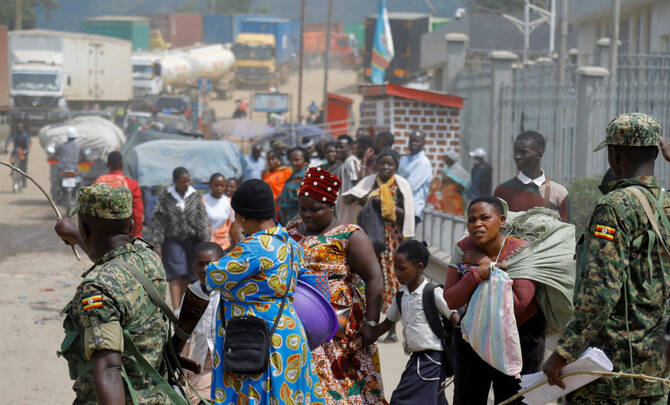 Ugandans will be required to spend three hours cleaning their communities on the last Saturday of every month or face legal action, authorities announced on Friday. (Reuters/File)