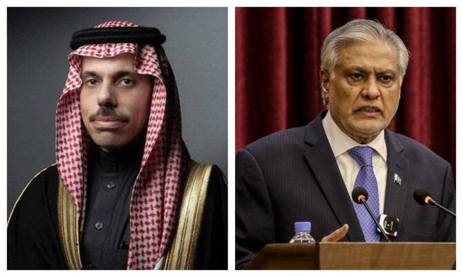 Saudi and Pakistani FMs discuss safety of Gulf waterways, Red Sea