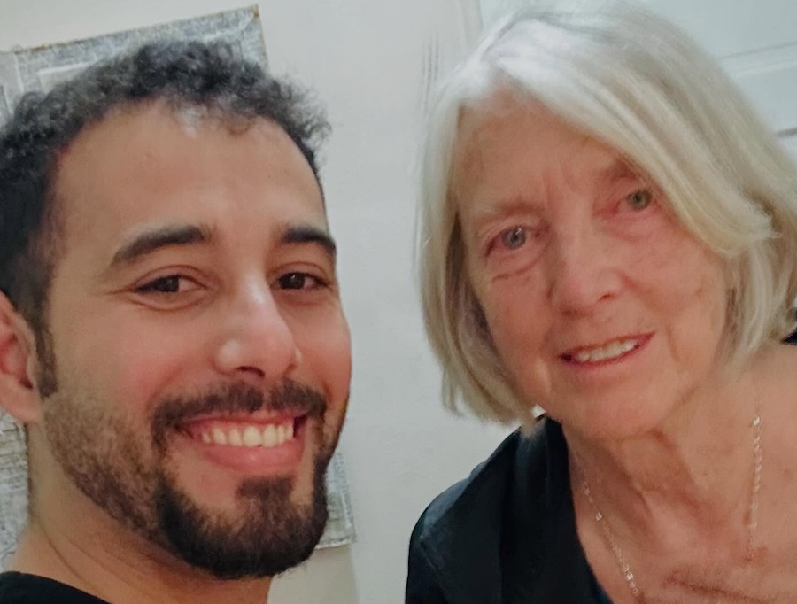 Award-winning Palestinian poet and writer Mosab Abu Toha has paid tribute to Chris Affleck, the mother of actors Ben and Casey Affleck, following news of her death. (Instagram)