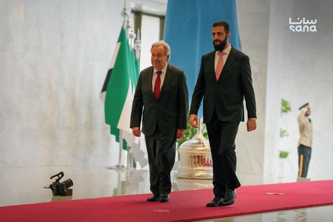 UN chief urges immediate removal of all Syria sanctions