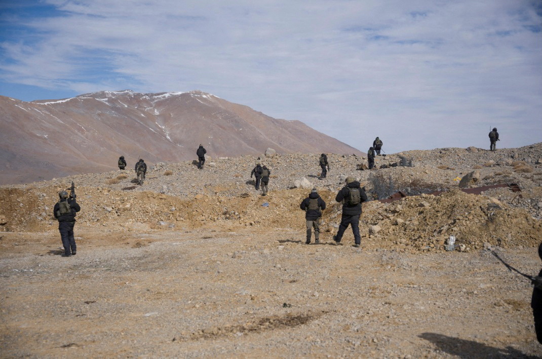 In December 2024, Israeli forces seized the Syrian side of Mount Hermon, a strategic mountain overlooking the Israeli-occupied Golan Heights, the Galilee and the Damascus area. (Reuters)