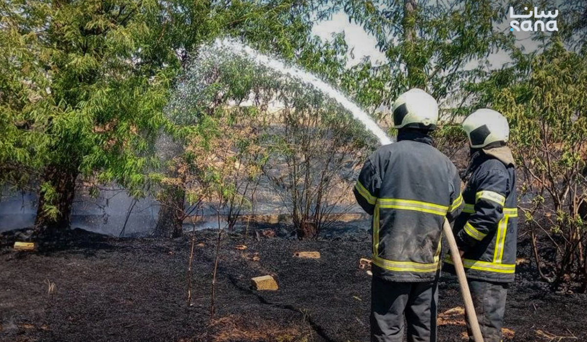 According to statistics released by the ministry, 2,367 fire incidents were recorded during the first quarter of 2026, compared with 2,261 incidents during the same period last year. (SANA)