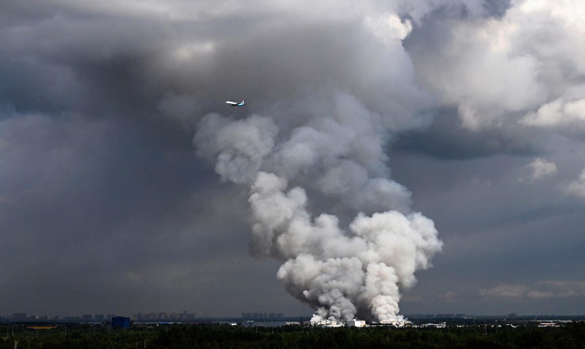 Iran uses Caspian trade routes to supply Russia with support for its war against Ukraine. (AFP)