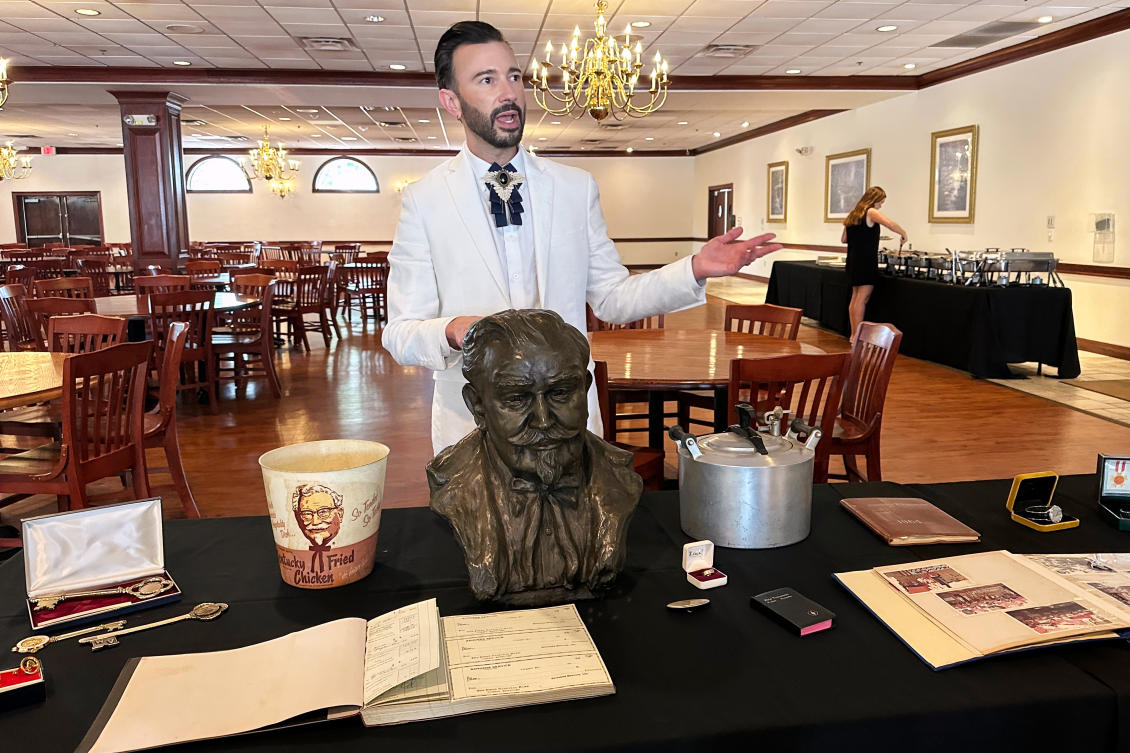KFC founder Col. Sanders’ personal items, former home and restaurant up for auction