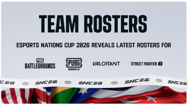 Team rosters have been announced for four games at the Esports Nations Cup 2026 debuting in Riyadh this November. (SUPPLIED)