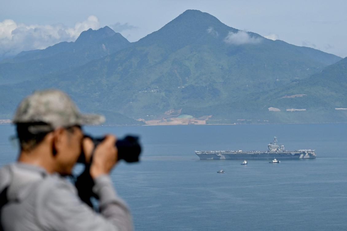 US carrier George Washington arrives in Vietnam on five-day visit