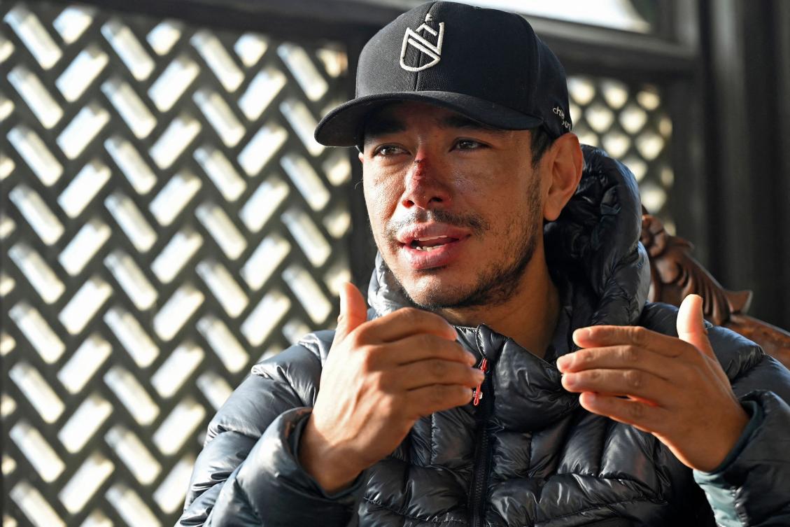 Renowned Nepali mountaineer Nirmal Purja has broken multiple climbing records since becoming a full-time mountaineer and tour guide. (AFP)