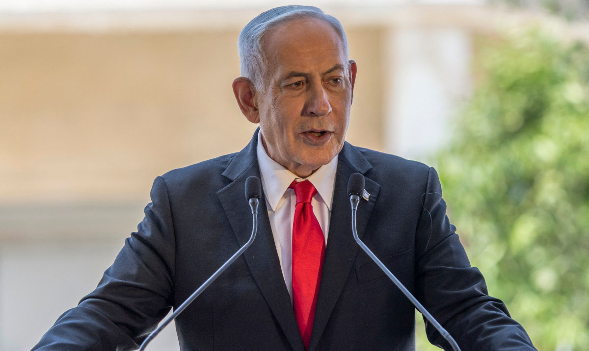 Israel's Prime Minister Benjamin Netanyahu. (AFP)