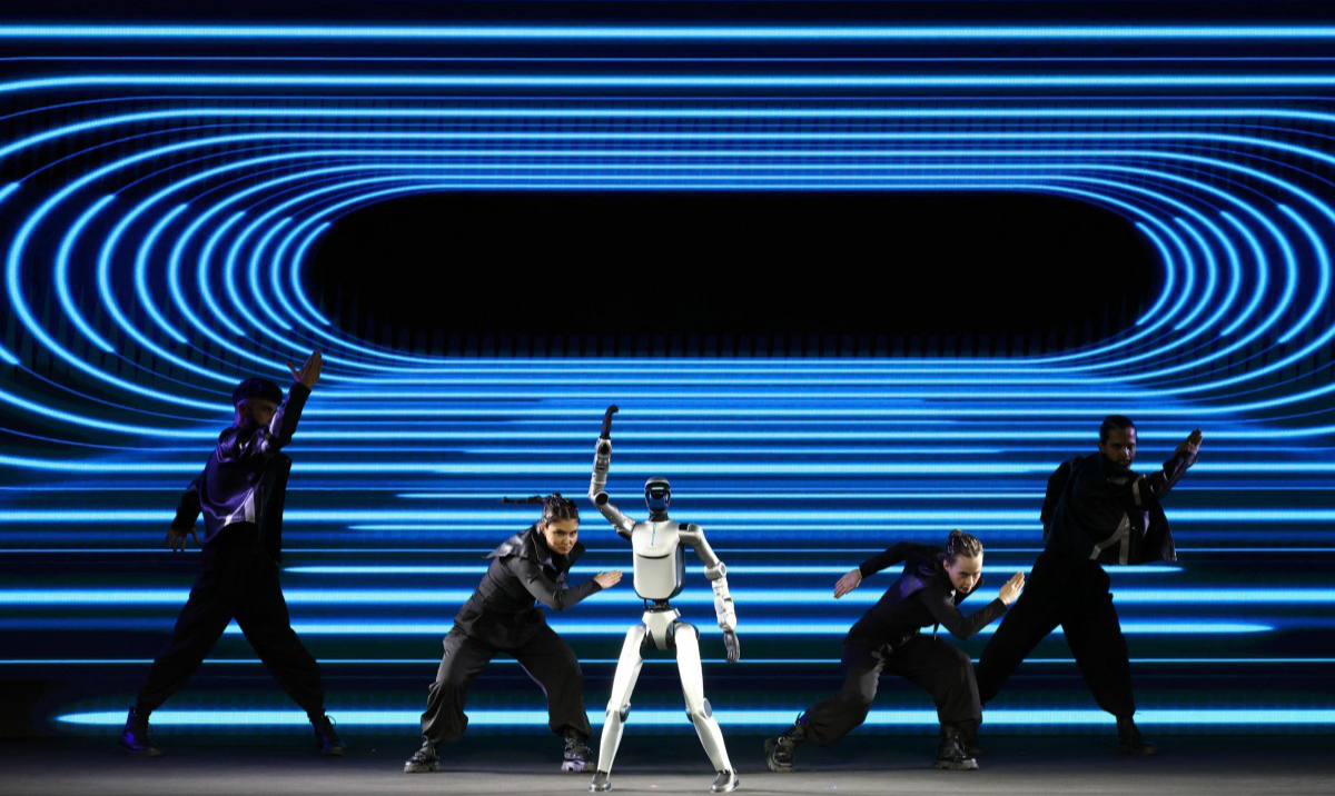 The Singularity, if it occurs, will not be a single event but a process. (AFP)