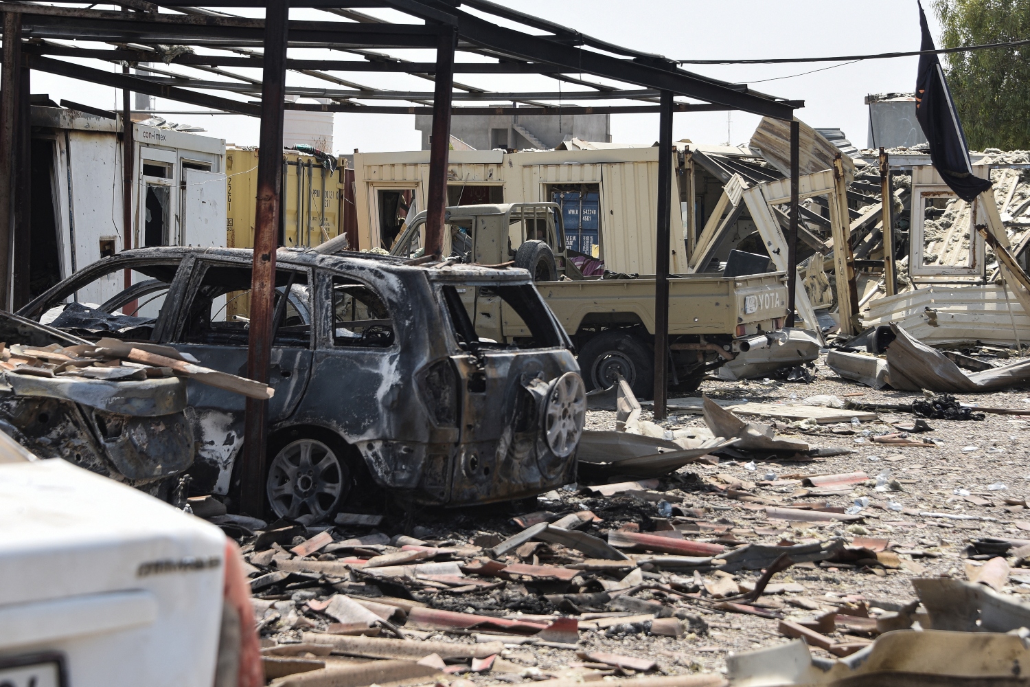 Iran has transformed Iraq into a war front, similar to Lebanon and Yemen (File/AFP)