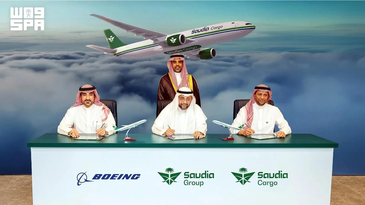 Saudia Group orders four Boeing 777-200 Freighters to boost cargo capacity