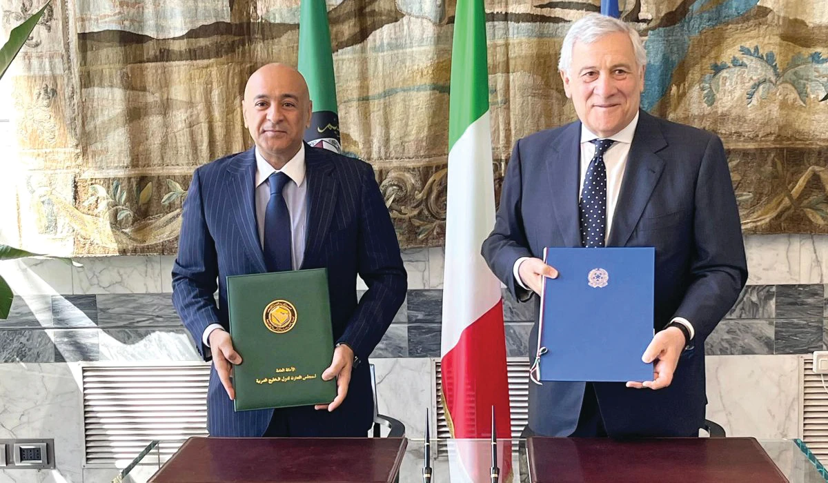 GCC and Italy sign MoU to strengthen strategic cooperation in Rome